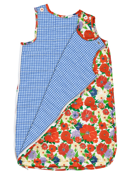 Spring fl reversible quilted sleeping bag
