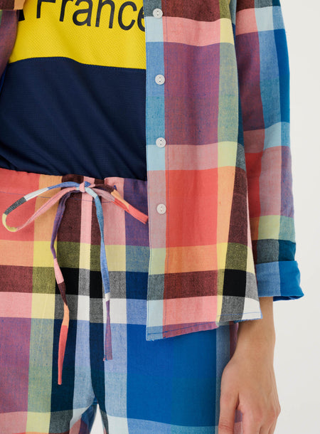 Long-sleeve pajama top