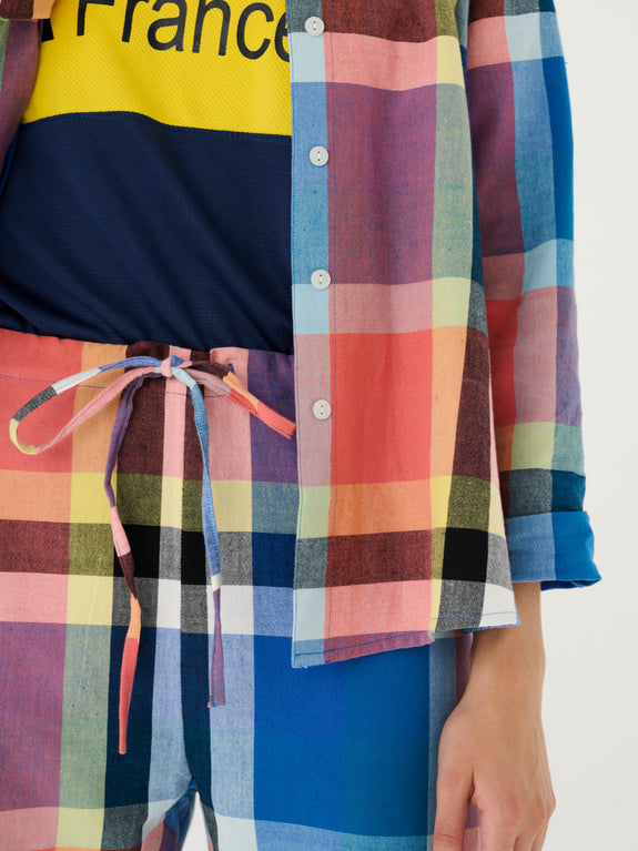 Long-sleeve pajama top