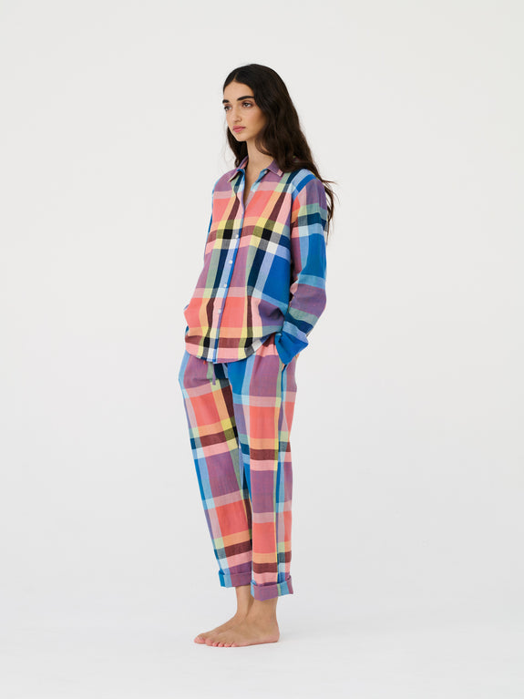 Long-sleeve pajama top