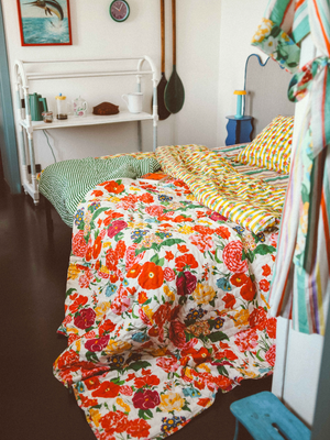 Plaid matelassé réversible