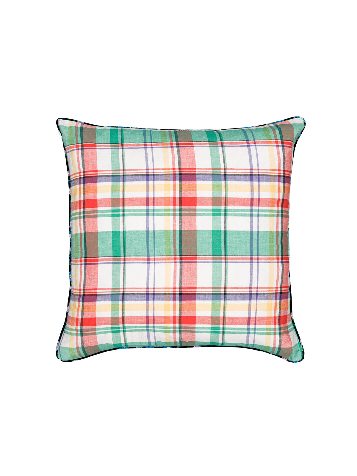 Housse de coussin reversible