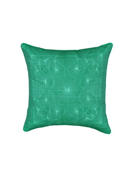 Housse-de-coussin-vert