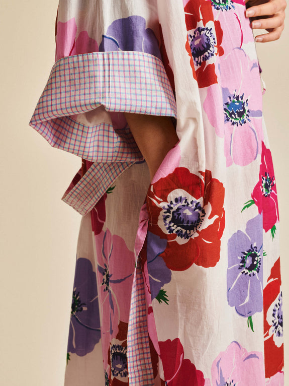 Short anemon kimono