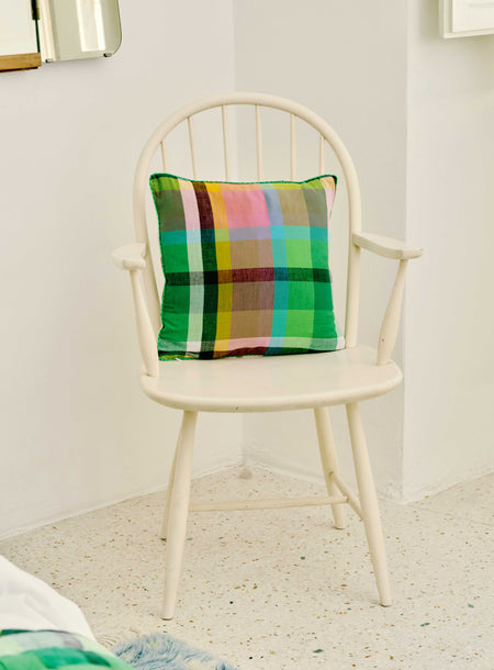 Housse de coussin réversible