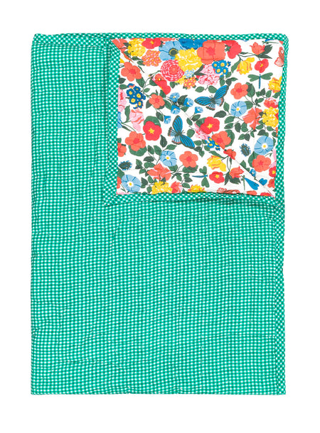 Plaid matelassé réversible