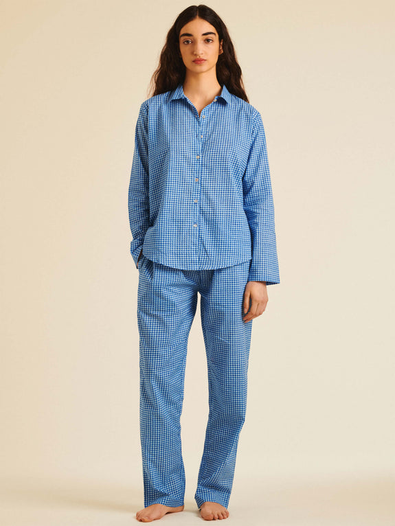 Long-sleeve pajama top