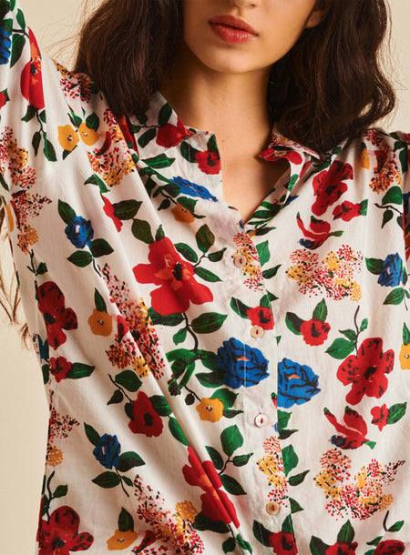 Haut de pyjama à manches longues