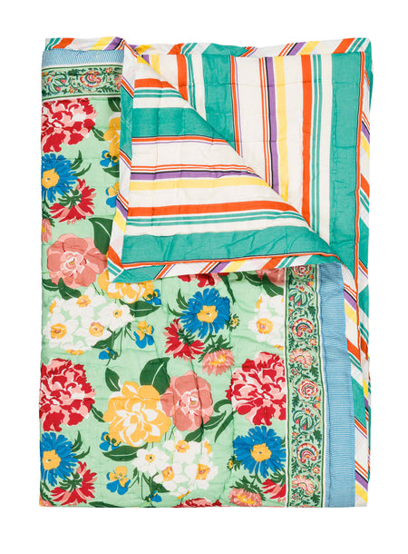 QUILT-flora-xl-green-sarong