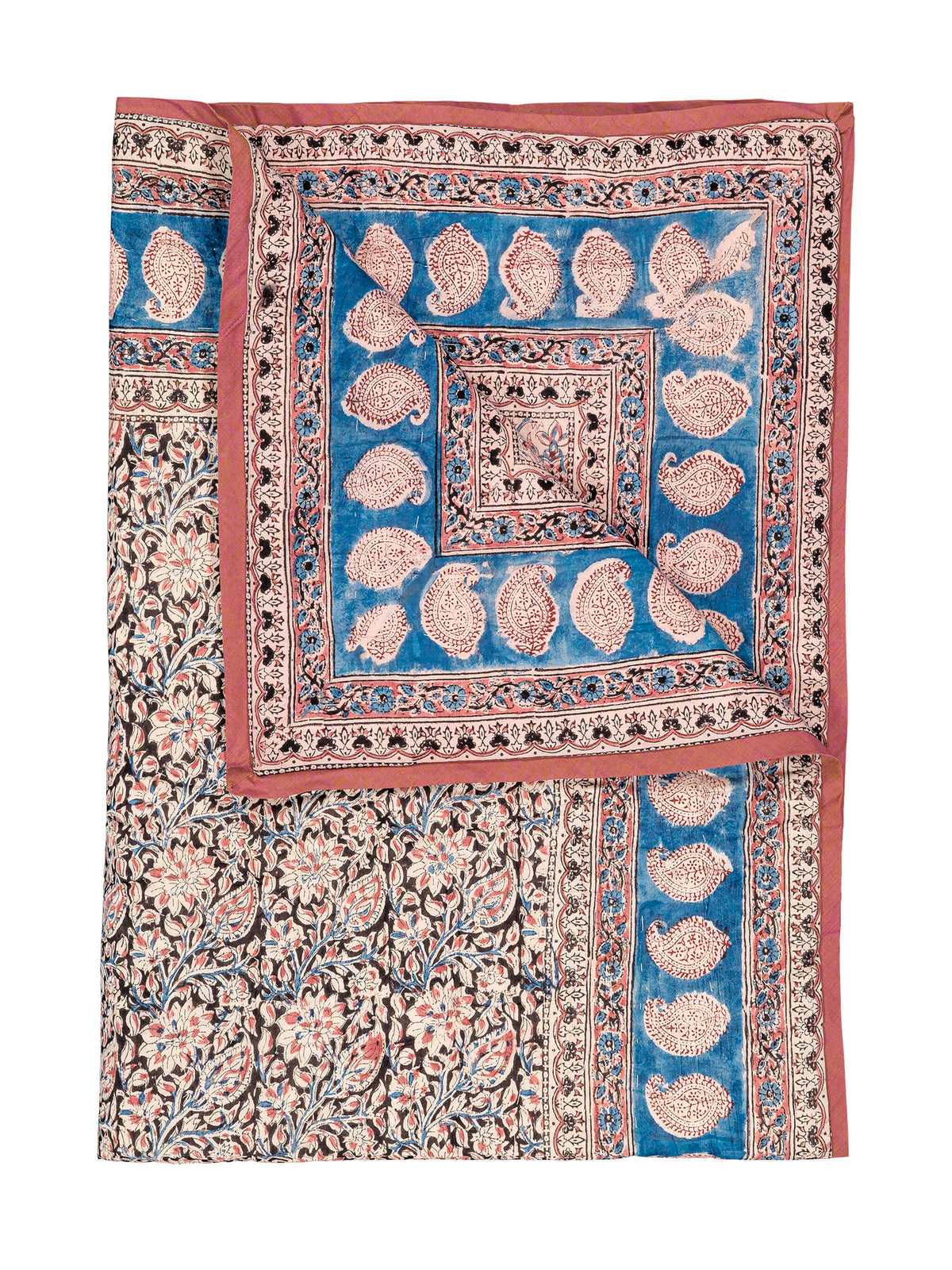 Plaid matelassé réversible