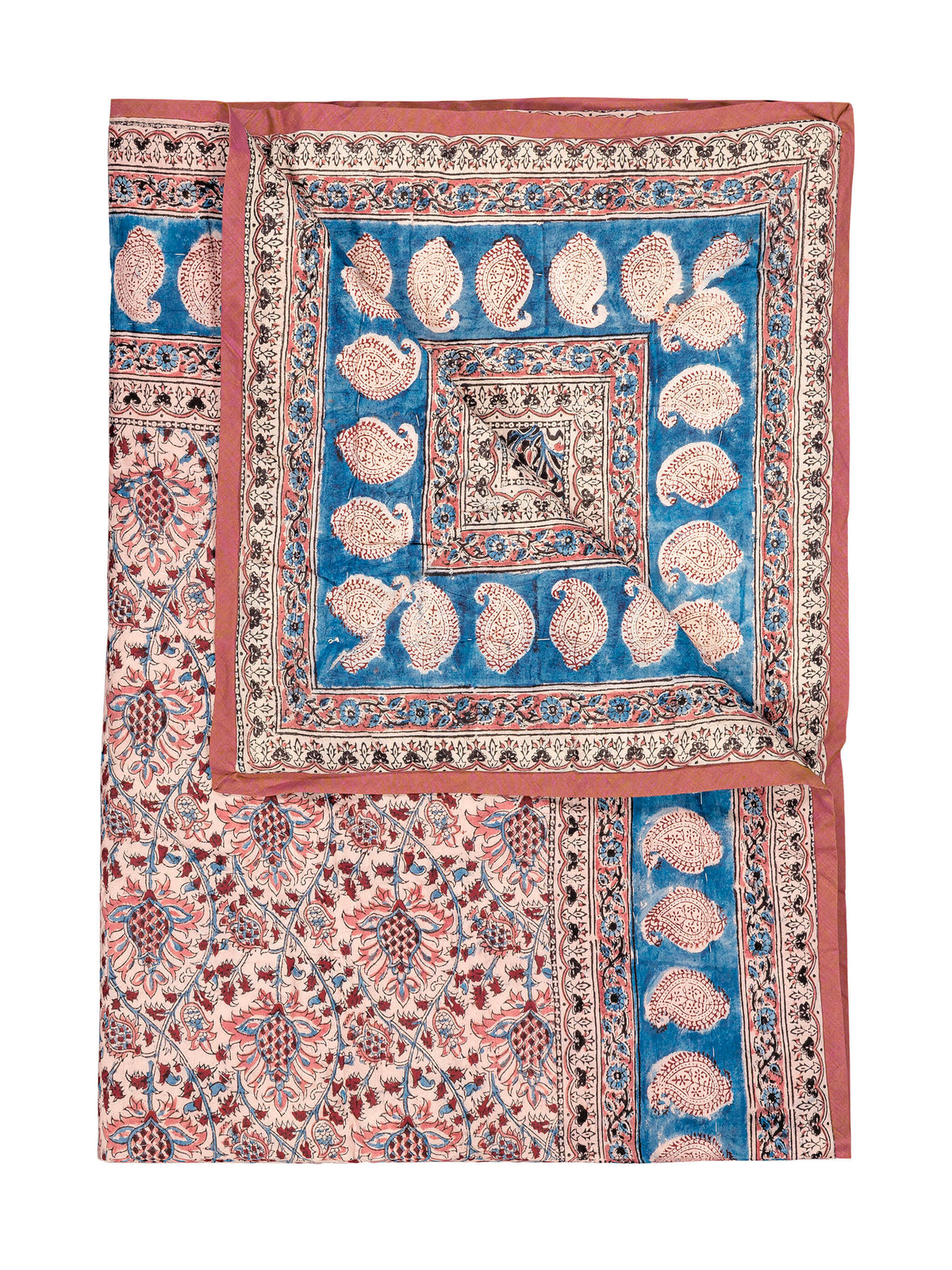 Plaid matelassé réversible