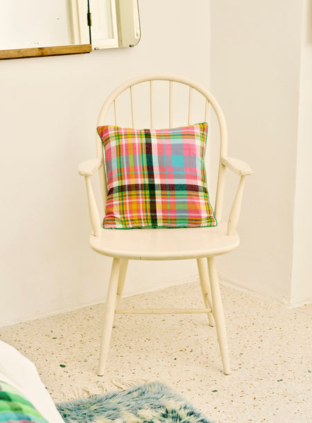 Housse de coussin réversible