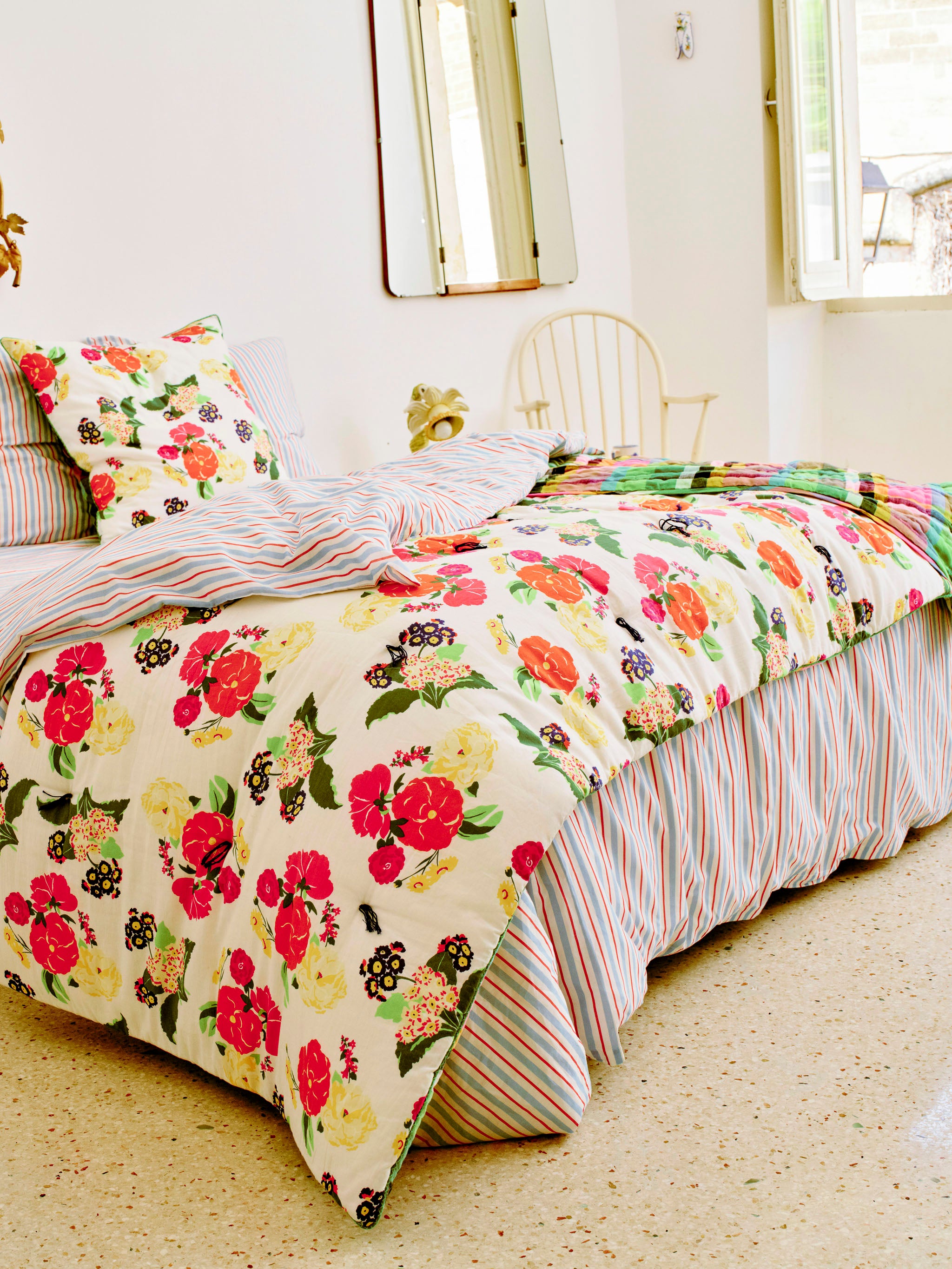 Plaids and bedspreads, Lucas du Tertre