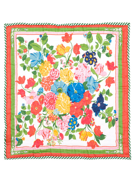 Tapis d'éveil matelassé réversible