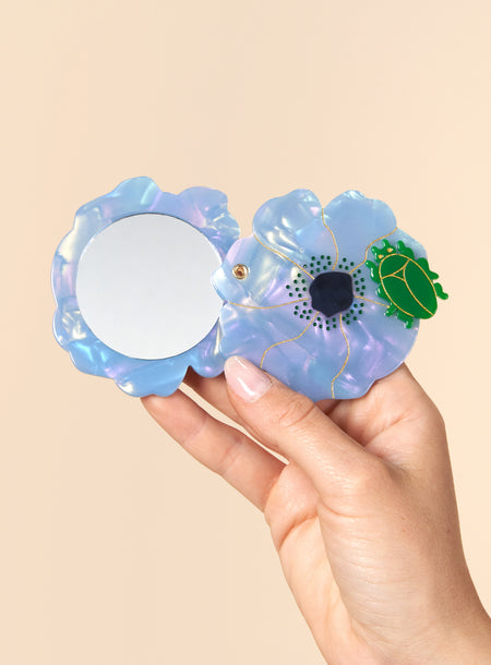 Miroir Fleur Bleue