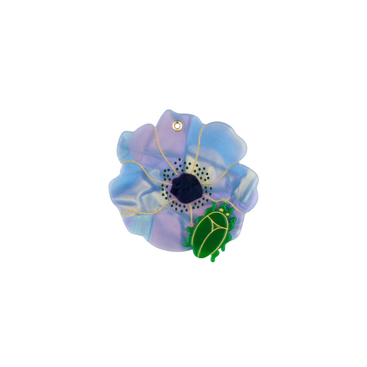 Miroir Fleur Bleue