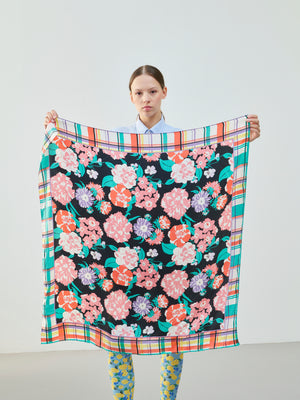 Silk bandana en situation