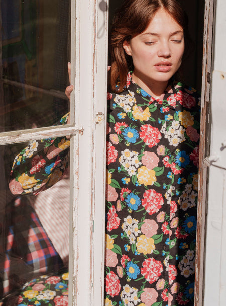 haut_pyjama_femme_flora_black_ground