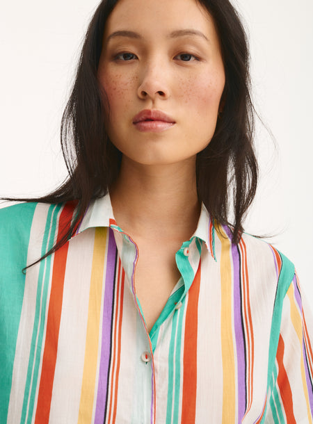 Haut de pyjama à manches courtes