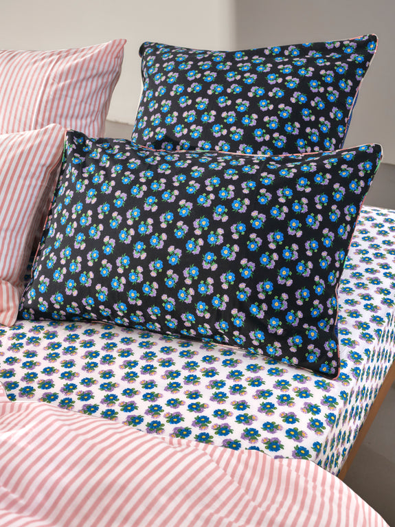 Housse de coussin reversible
