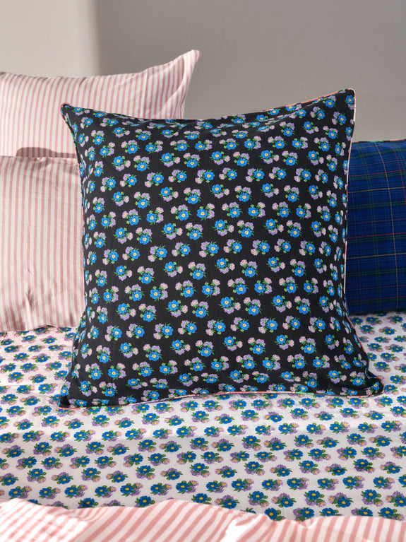 Housse de coussin reversible