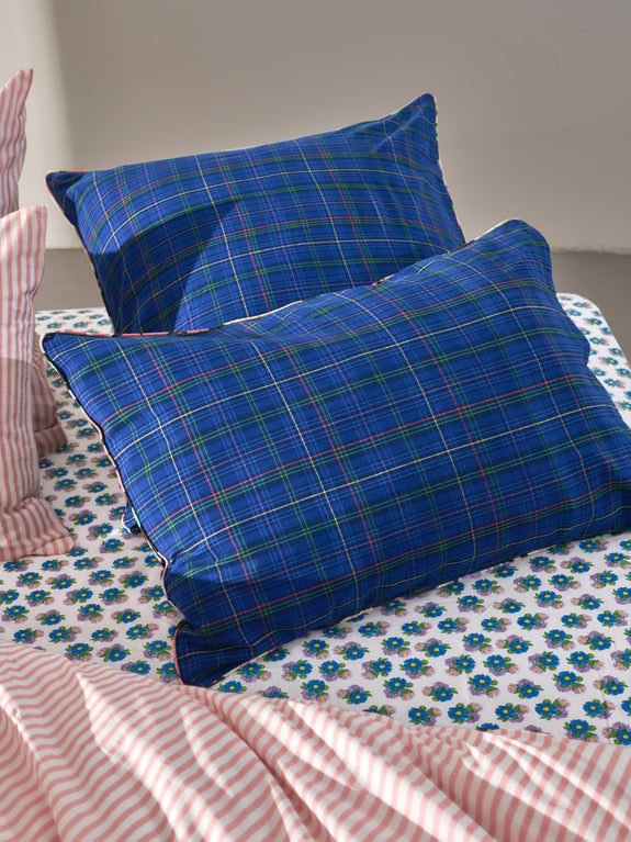 Housse de coussin reversible