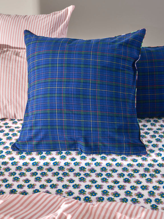 Housse de coussin reversible