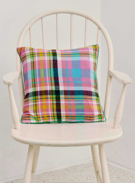 Housse de coussin réversible
