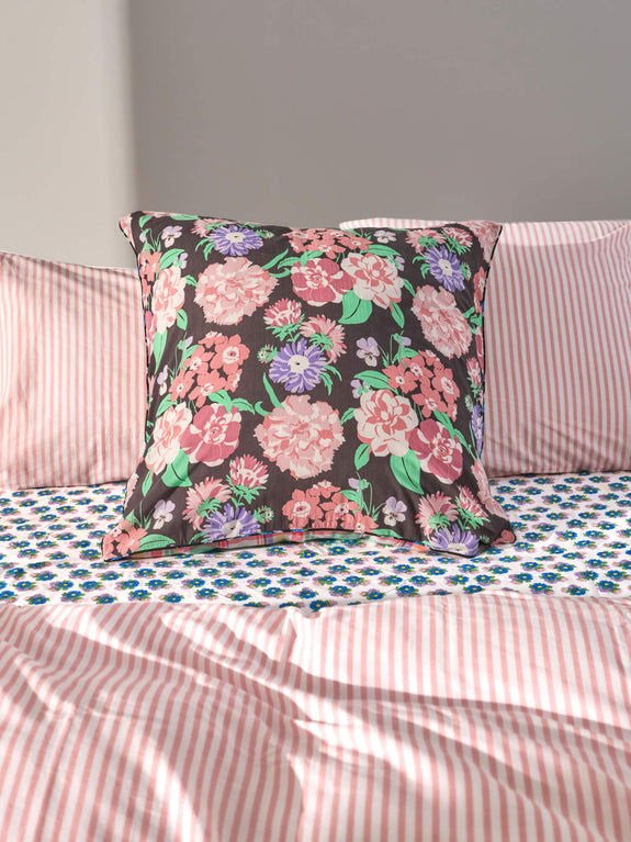 Housse de coussin reversible