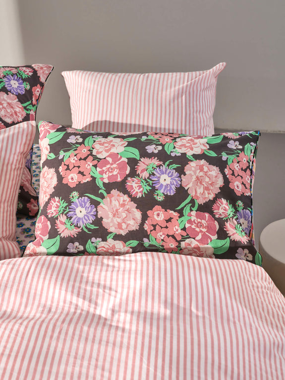 Housse de coussin reversible