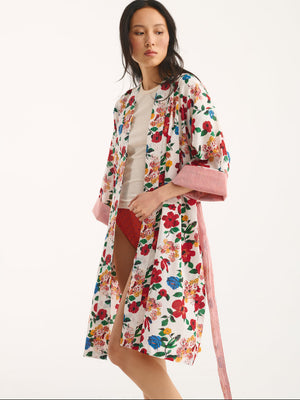 Kimono court en situation