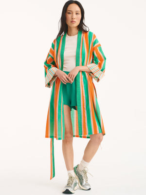 Kimono court en situation