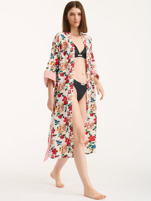 Kimono long en situation