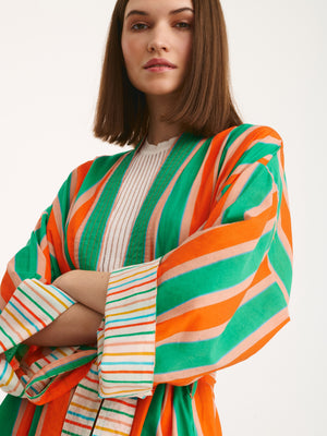 Kimono long en situation