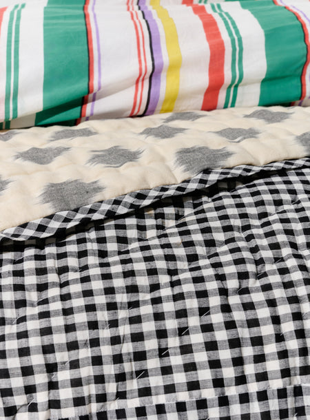 plaid_black_white_dots_ikat_4