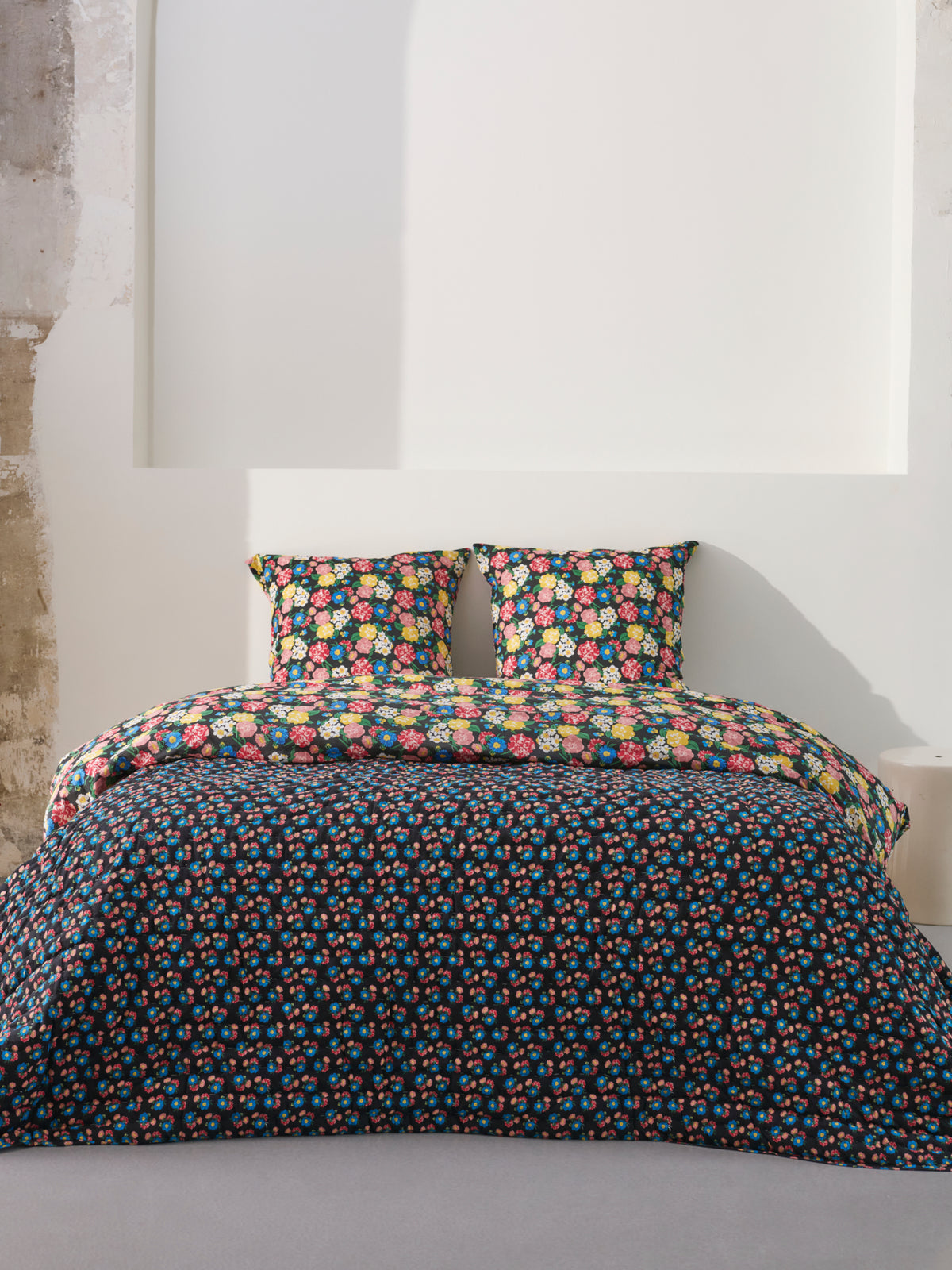 Plaid matelassé réversible