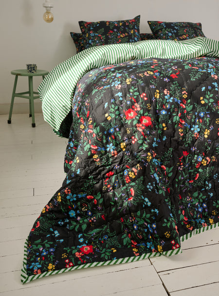 Plaid matelassé réversible