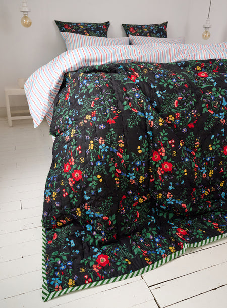 Plaid matelassé réversible
