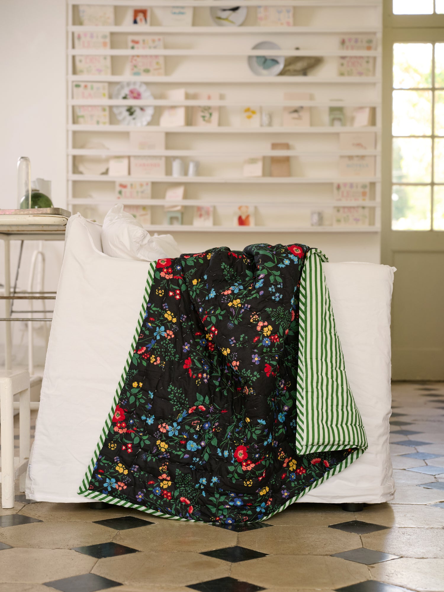 Plaids and bedspreads, Lucas du Tertre