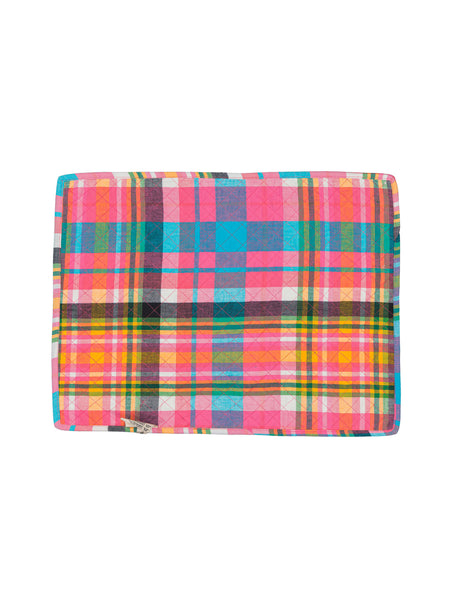 Reversible quilted placemat