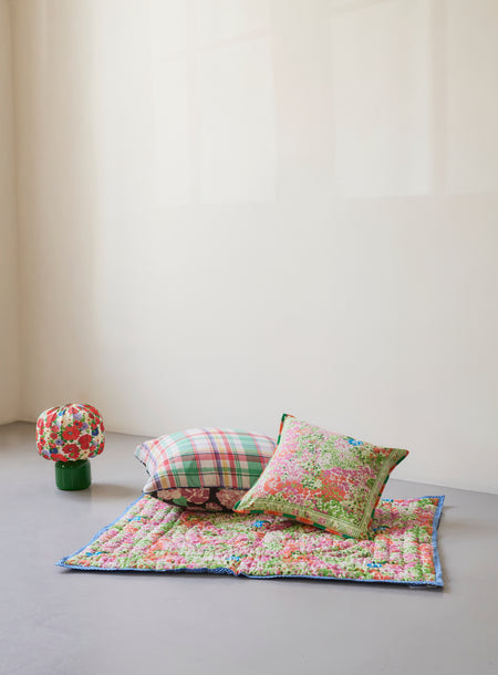 Tapis d'éveil matelassé réversible