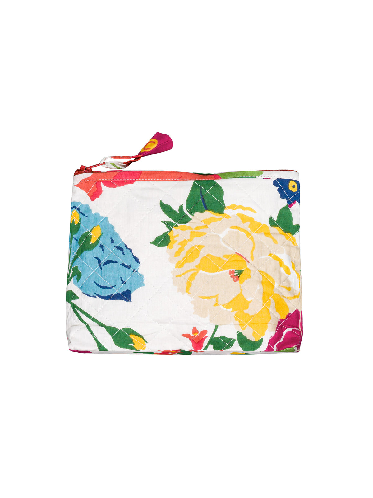 Quilted toiletry bag