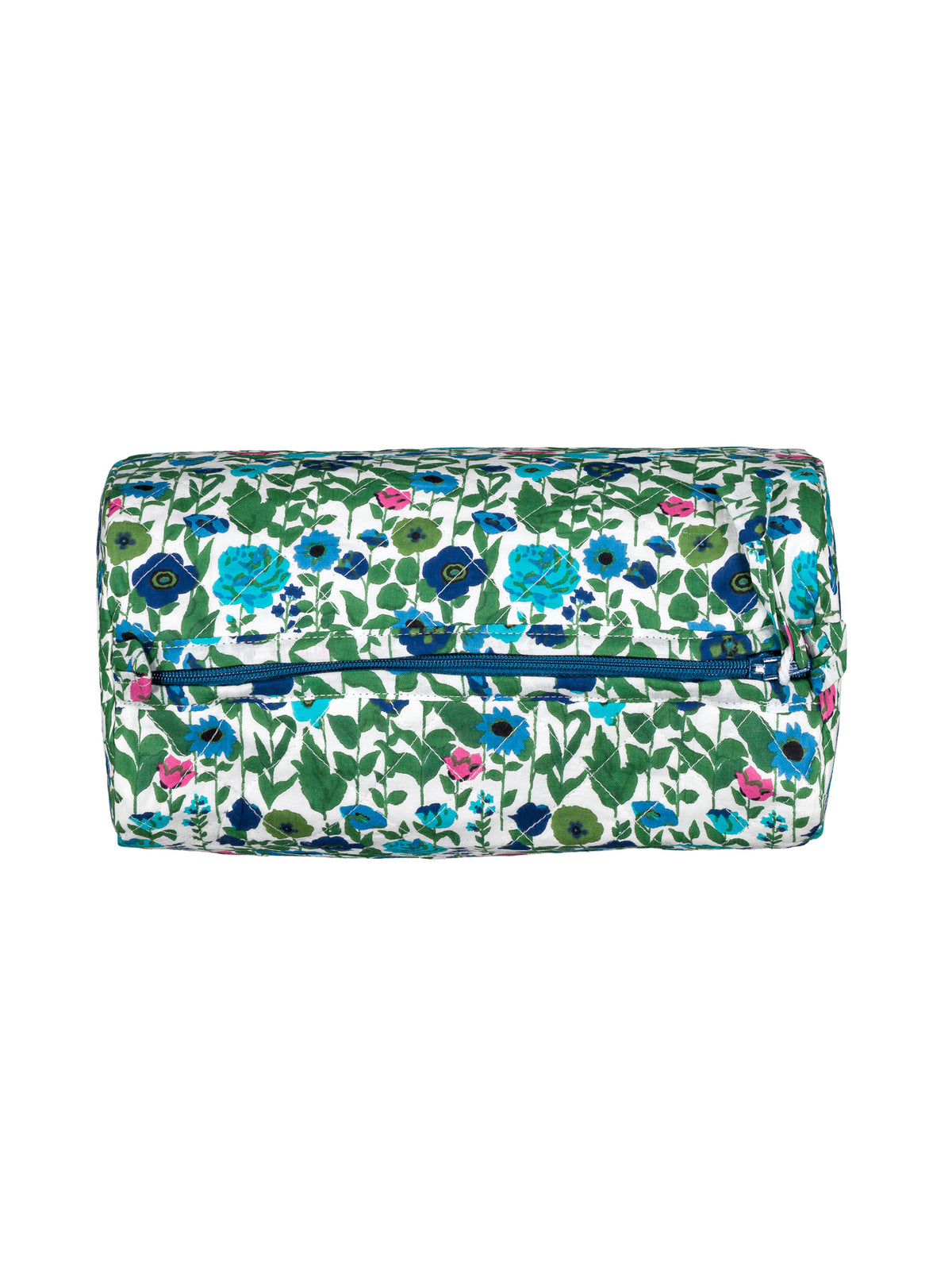 Trousse de toilette matelassée ronde