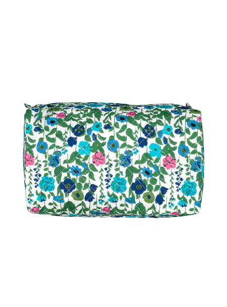 Trousse de toilette matelassée ronde
