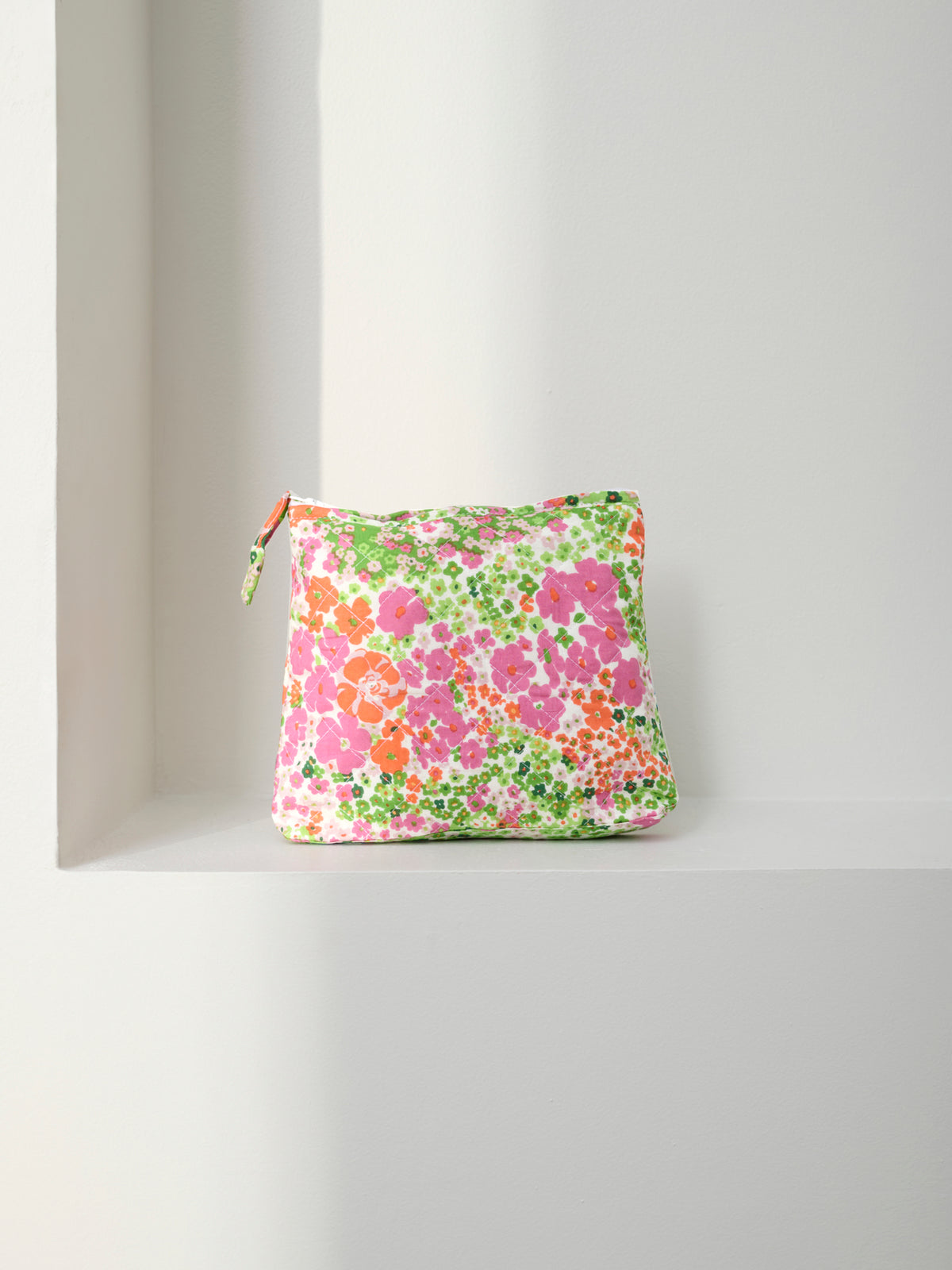 Trousse de toilette matelassée