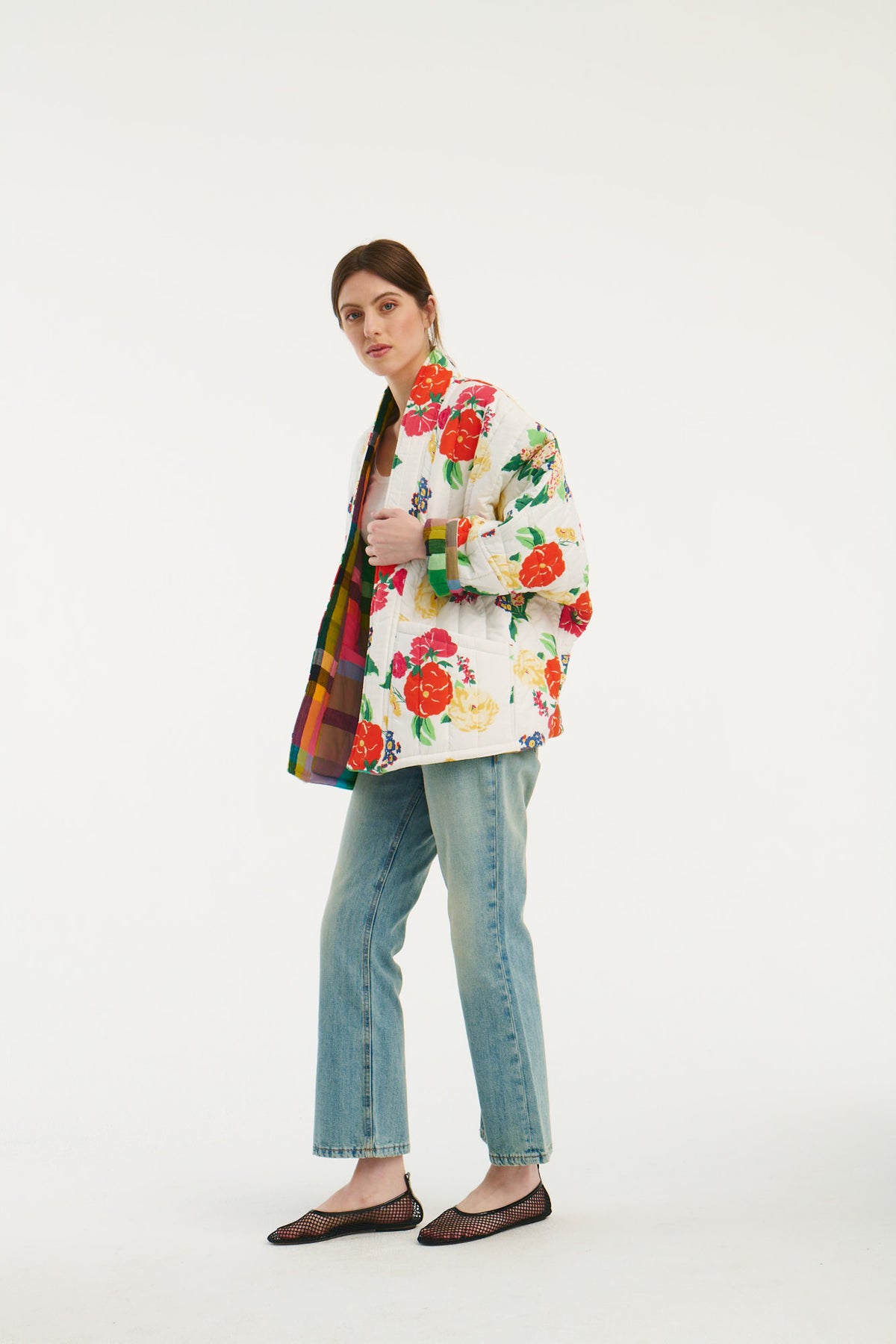 Veste matelassé réversible oversize