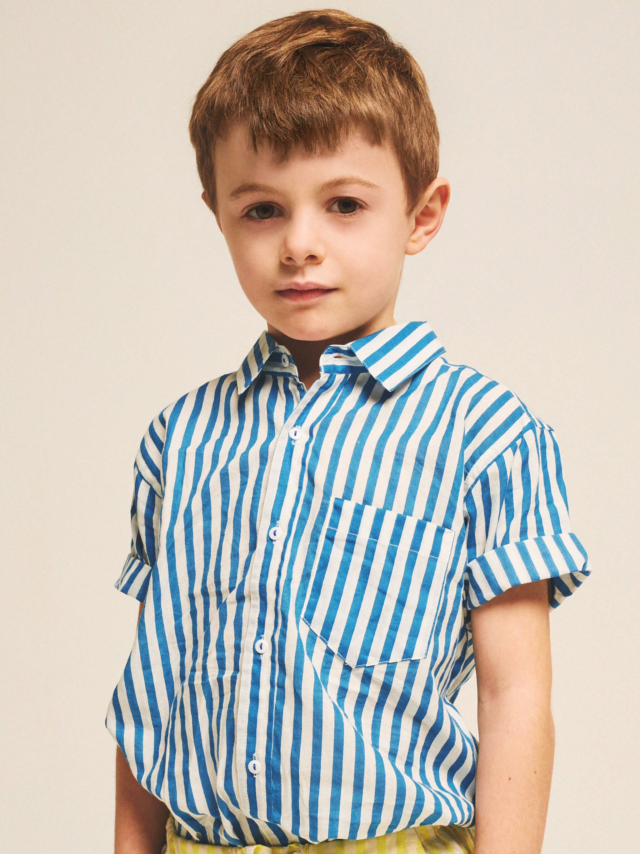 Chemise bleu enfant 2025