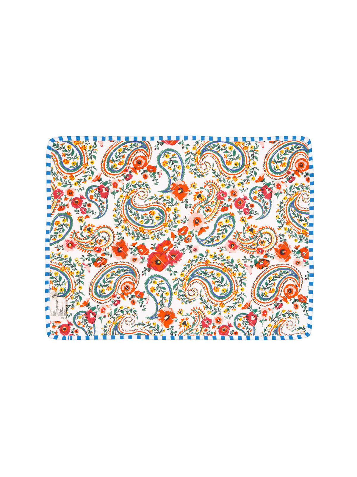 LDT x Bollywood Kitchen reversible quilted placemat