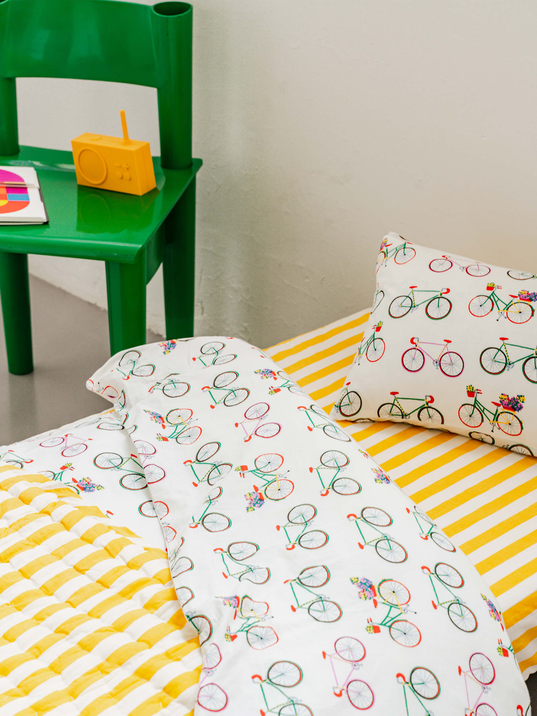 Bike store duvet cover